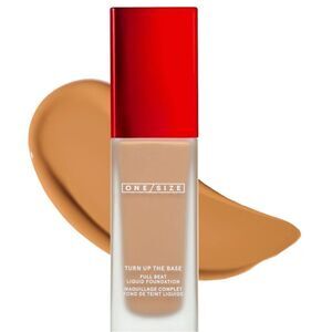 🌻 One/Size 40 G Medium Dark Turn Up The Base Liquid Foundation New FullSz